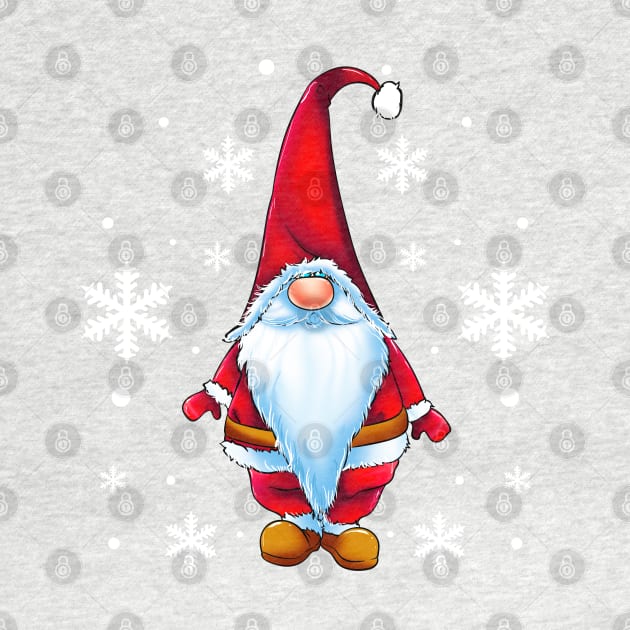 Santa Claus Gnome Merry Christmas Xmas by E